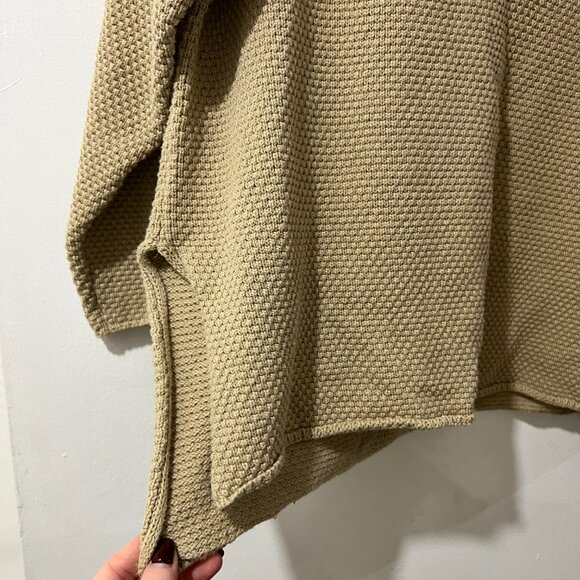 🧥 MOD REF Waffle Knit Henley Sweater - Size M - Picture 8 of 13